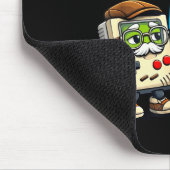 Respect Your Elders Retro Gaming Funny Gamer Contr Muismat (Hoek)