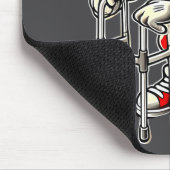 Respect Your Elders Retro Gaming Funny Gamer Contr Muismat (Hoek)