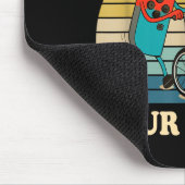 Respect Your Elders Retro Gaming Funny Gamer Contr Muismat (Hoek)