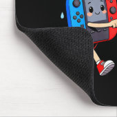 Respect Your Elders Retro Gaming Funny Gamer Contr Muismat (Hoek)