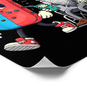 Respect Your Elders Retro Gaming Funny Gamer Contr Poster (Hoek)