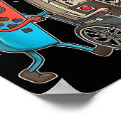 Respect Your Elders Retro Gaming Funny Gamer Contr Poster (Hoek)