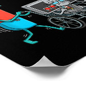 Respect Your Elders Retro Gaming Funny Gamer Contr Poster (Hoek)