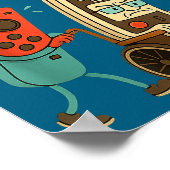 Respect Your Elders Retro Gaming Funny Gamer Contr Poster (Hoek)