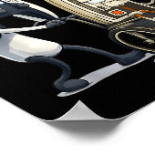 Respect Your Elders Retro Gaming Funny Gamer Contr Poster (Hoek)