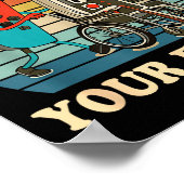 Respect Your Elders Retro Gaming Funny Gamer Contr Poster (Hoek)