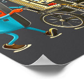 Respect Your Elders Retro Gaming Funny Gamer Contr Poster (Hoek)