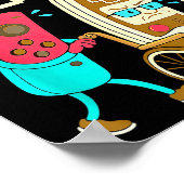 Respect Your Elders Retro Gaming Funny Gamer Contr Poster (Hoek)