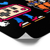 Respect Your Elders Retro Gaming Funny Gamer Contr Poster (Hoek)