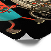 Respect Your Elders Retro Gaming Funny Gamer Contr Poster (Hoek)