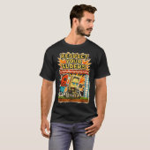Respect Your Elders Retro Gaming Funny Gamer Contr T-shirt (Voorkant volledig)