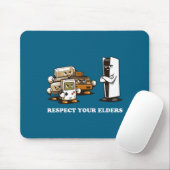 Respect Your Elders T Retro 90s Gaming  Muismat (Met muis)