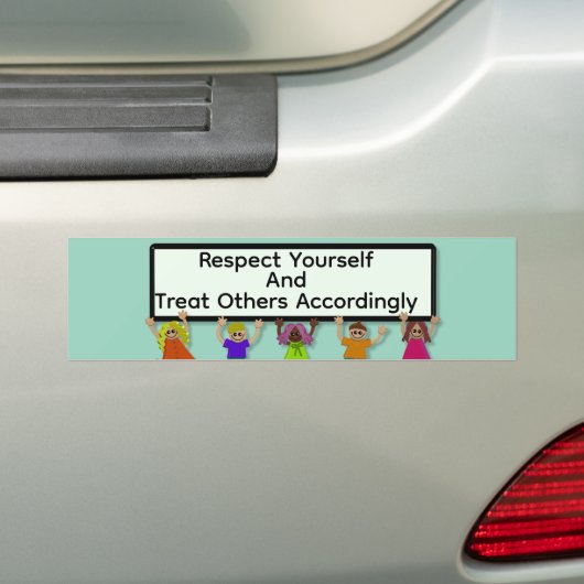 Respect Yourself Bumpersticker (Op auto)