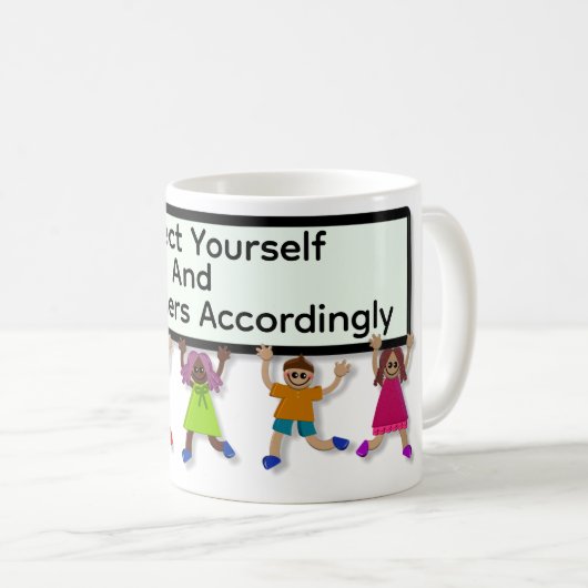 Respect Yourself Coffee Mug Koffiemok (Voorkant rechts)