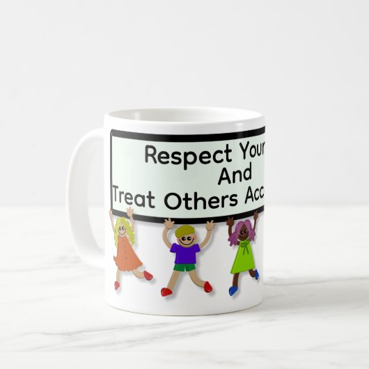 Respect Yourself Coffee Mug Koffiemok (Voorkant links)
