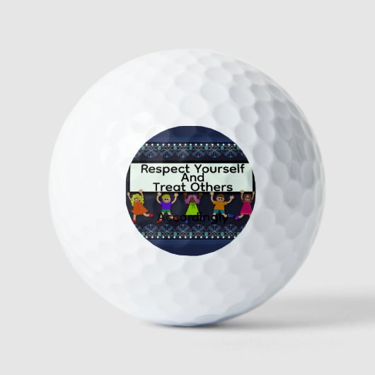 Respect Yourself Golfballen (Voorkant)