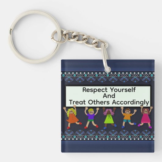 Respect Yourself Keychain (voorkant)