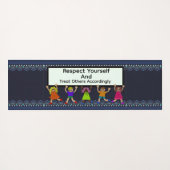 Respect Yourself Yoga Mat (Achterkant (horizontaal))