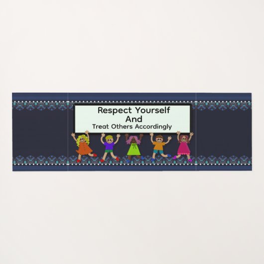 Respect Yourself Yoga Mat (Achterkant (horizontaal))
