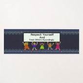 Respect Yourself Yoga Mat (Voorkant (horizontaal))