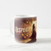 Respect Zielvolle Empowerment Deur Kunst Mok (Voorkant links)