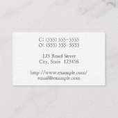 Respectabel Innovator-Visitekaartje Visitekaartje (Achterkant)