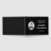 Respectabele en gepersonaliseerde begrafenis gaste gastenboek (Volledig)