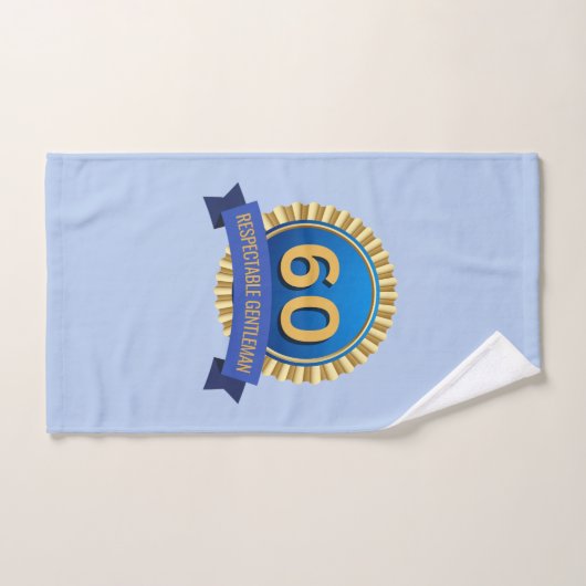 Respectabele heer - 60ste verjaardag handdoek (Handdoek)