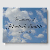 Respectable & Plain Funeral / Memorial Guestbook Gastenboek (Voorkant)