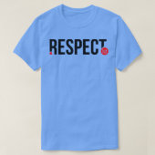 Respecteer 1e t-shirt (Design voorkant)