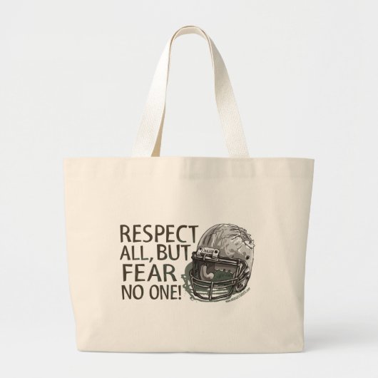 Respecteer alles, maar vrees niemand! Tas (Voorkant)