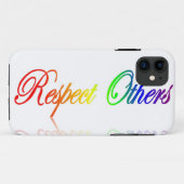 Respecteer anderen IPhone 5 Hoesje (Achterkant (horizontaal))