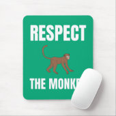 Respecteer de aap muismat (Met muis)