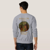 Respecteer de Aarde, Verhoog de Toekomst Trui (Achterkant volledig)
