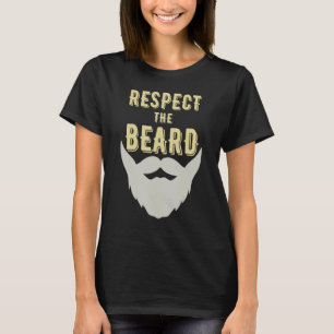 Respecteer de baard essentieel t-shirt