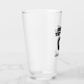 Respecteer de baard grappig geitenbier glas cadeau (Rechts)