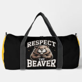 Respecteer De Bever Plunjezak (Voorkant)