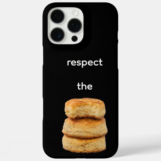 Respecteer de biscuittelefoonhoes Case-Mate iPhone case (Achterkant)