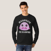 Respecteer de Blobfish meme T-shirt (Voorkant volledig)