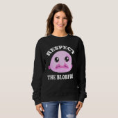 Respecteer de Blobfish meme Trui (Voorkant volledig)