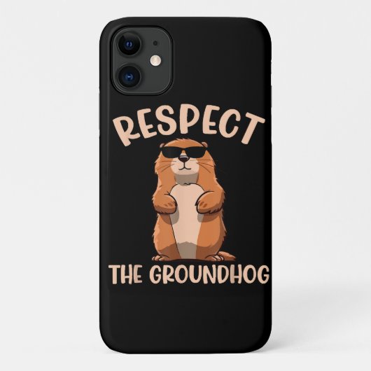 Respecteer de bosmarmot - bosmarmot dag Case-Mate iPhone case (Achterkant)