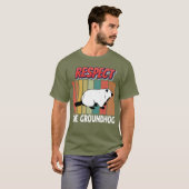 Respecteer De Bosmarmot T-shirt (Voorkant volledig)