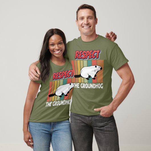 Respecteer De Bosmarmot T-shirt (Unisex)