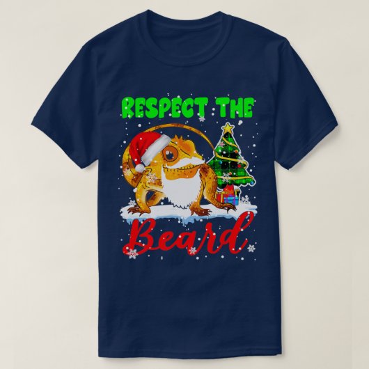 Respecteer de broodboom geplakt t-shirt (Design voorkant)