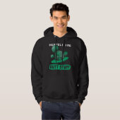 Respecteer de Butt Stuff Design Space UFO Alien Hoodie (Voorkant volledig)