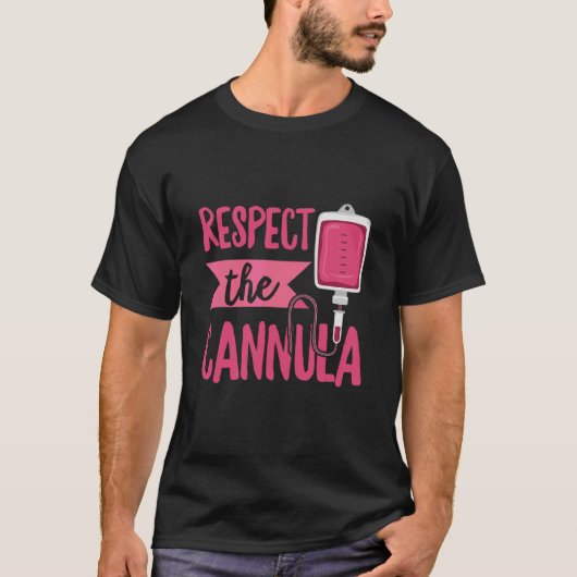 Respecteer de canule voor een flebotomist 1 t-shirt (Voorkant)