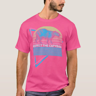 Respecteer de capibara Respecteer de capibara T-shirt