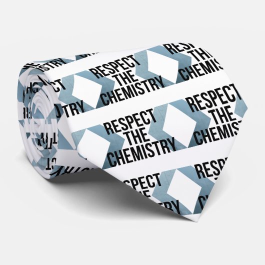 Respecteer de chemie stropdas (Opgerold)