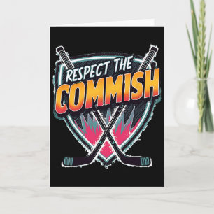 Respecteer De Commissaris Fantasy Hockey Kaart