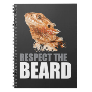 Respecteer de draak van de biet, met geld notitieboek
